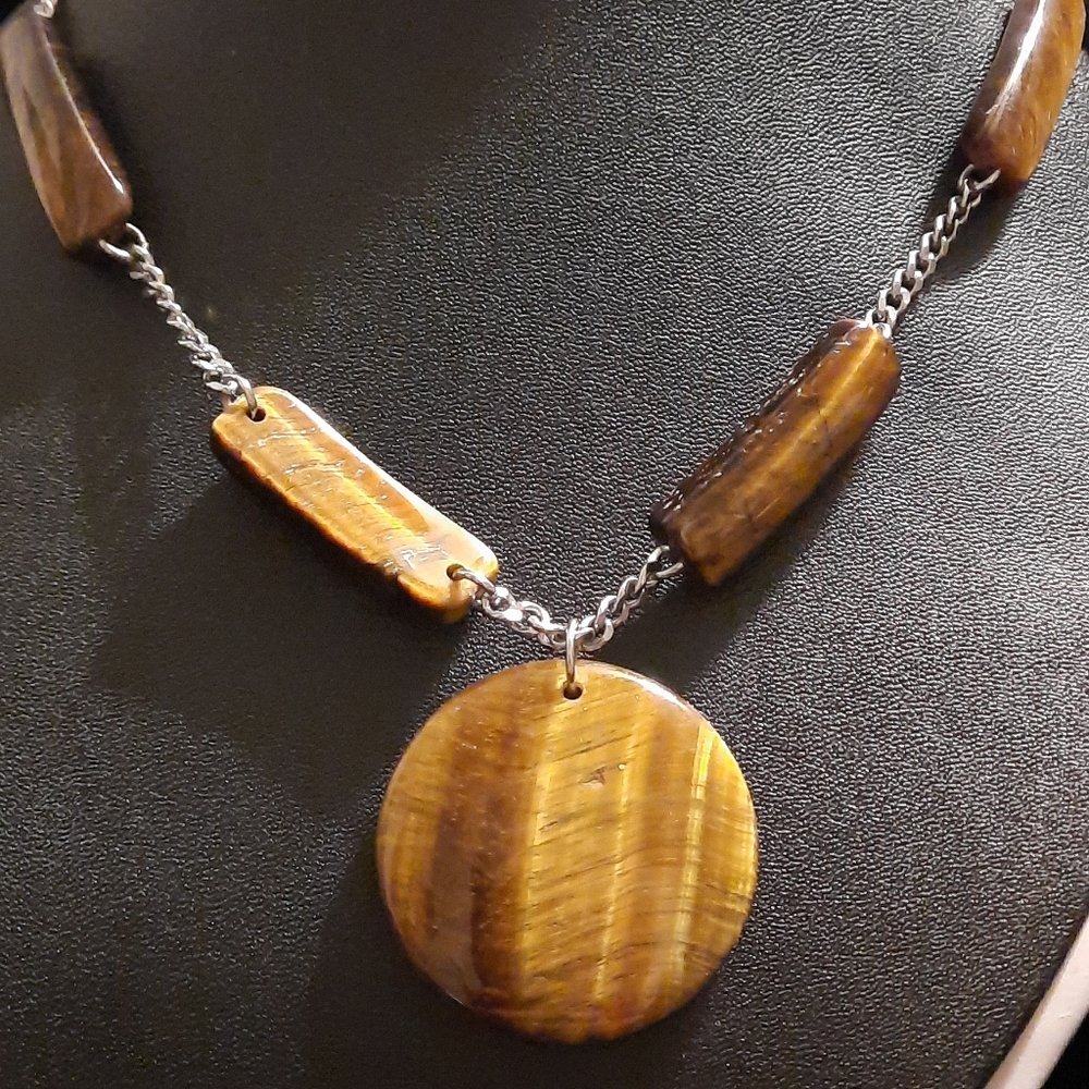 South African Tigers Eye Necklace